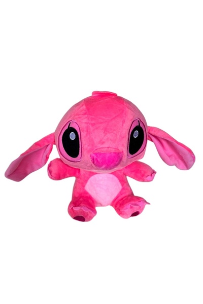 velve Jucarie de plus Stitch, Inaltime 24 cm, Roz