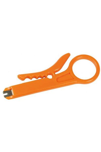 LogiLink Punchdown Tool with Wire Stripper, Plastic