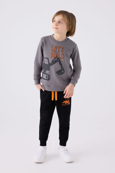 Rolypoly Boy's Anthracite Tracksuit Set