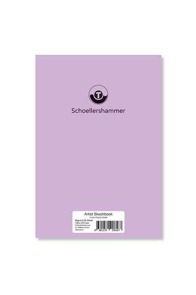 Schoellershammer Sketchbook Sketchbook 90 g A5 30 Sheets Pastel Purple