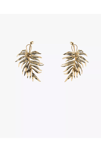 Finery by Nerrs Zr model Areka yaprak küpe