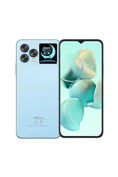 Cubot Hafury V1 Mobile Phone, Blue, 4G, 6,583" FHD+, 16GB RAM(8GB+ 8GB), 256GB ROM, Android 13