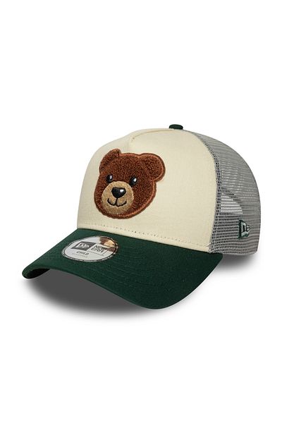 NEW ERA Child Boucle Bear Trucker Ltcdkg Light Beige Children's Hat