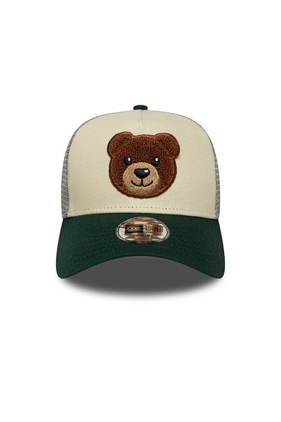 NEW ERA Child Boucle Bear Trucker Ltcdkg Light Beige Children's Hat