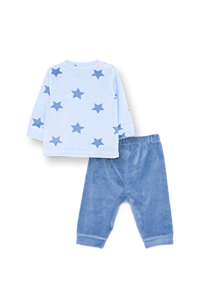 ebebek Hello Baby HelloBaby Yenidoğan Kadife Sweatshirt-Pa