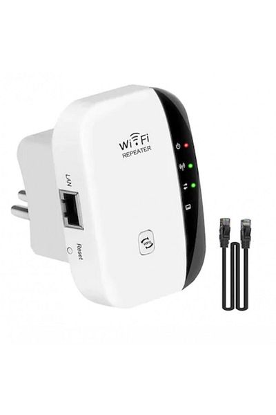 FOXMAG24 WiFi repeater, 300Mbps, 2.4G, AP/WPS modes, LAN port, built-in antenna