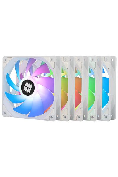 ThermalRight TL-C12CW-S X5 CPU Fan 120mm ARGB Case Cooler Fan