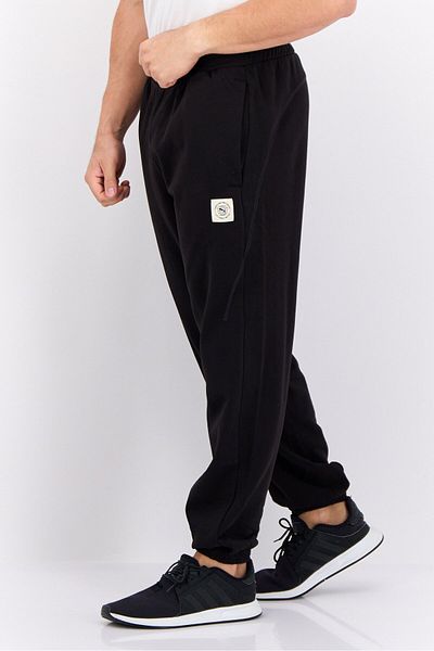 Puma Men Sportswear Fit Brand Logo Outdoor Sweatpant, Black