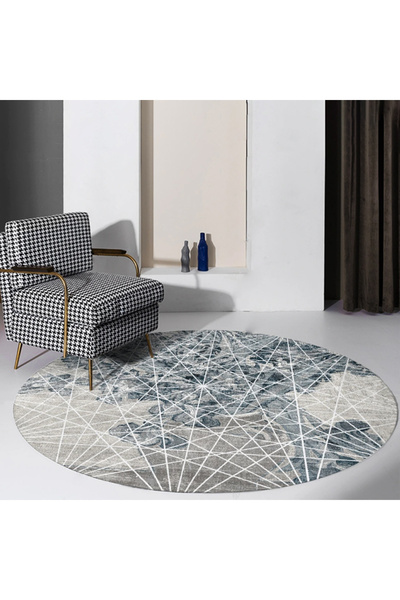 sharpdo Rugs living room Circular classic element carpet120*120cm