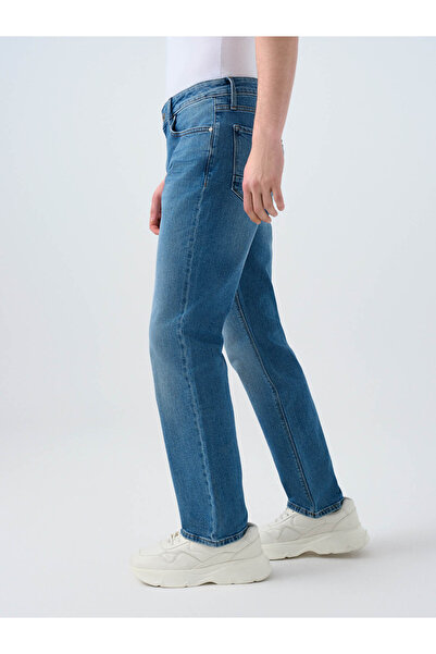 Loft 68 Simon Regular Fit Mavi Erkek Jean Pantolon Lf2037333