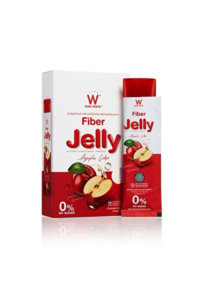 Wink White جيلي الألياف وعصير التفاح
