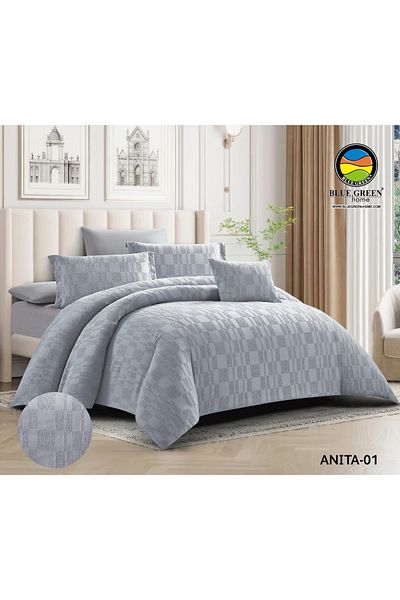 PROMISE ANITA Single Jacquard Quilt 5 Pieces