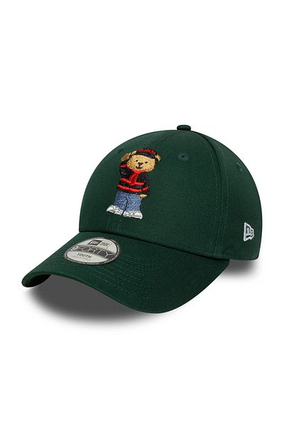 NEW ERA Bear 9Forty Acmilan Dkg Green Children's Hat