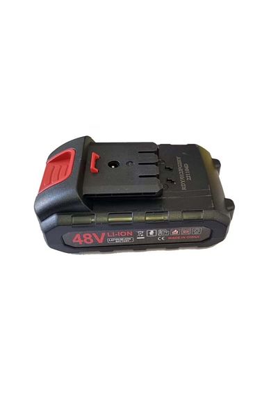 divendi-ro Universal 48 V Li-Ion battery, 8800 mAh, with 3 pins and charging socket, black