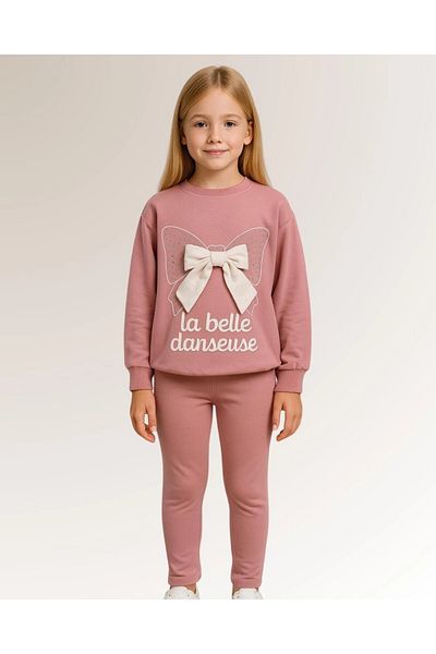 My Hanne Girl's Suit with Bow Accessories 20451