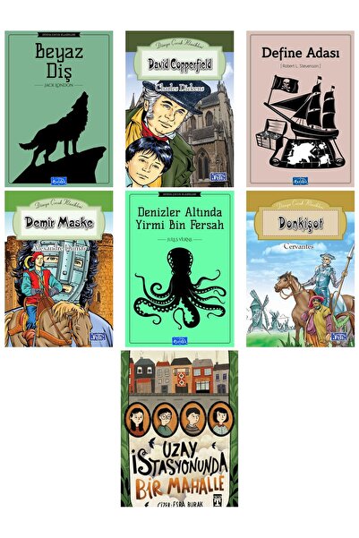 Genç Timaş Uzay İstasyonunda Bir Mahalle Ortaokul 7 Kitap Set
