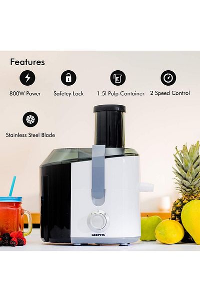Geepas Juice Extractor with Safety Lock 1 x 2.GJE5090N