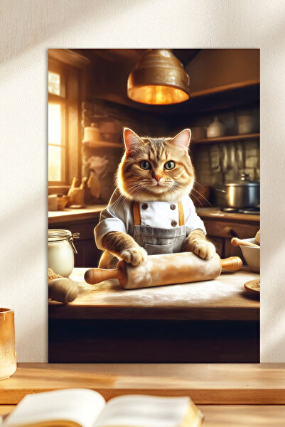 Zevahir Mobilya Dekorasyon 1 bucată de pictură MDF cu aspect de lemn tematică...