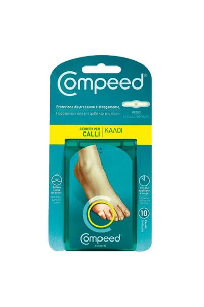 Compeed Medium plasters for deep corns, 10 pieces,