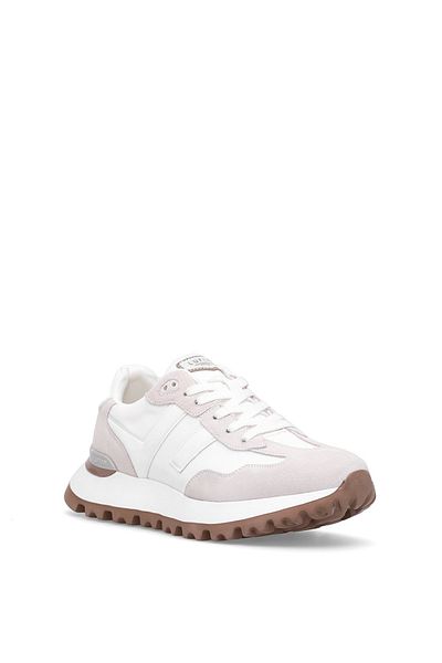 Lufian 111230264 Arthur Men's Genuine Leather Classic Sneaker Stone