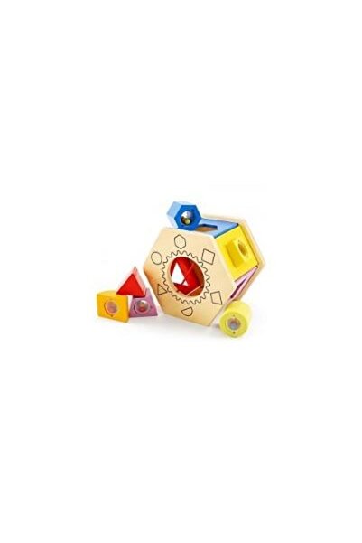 Hape Toys Roata din lemn cu forme geometrice - Shake and Ma