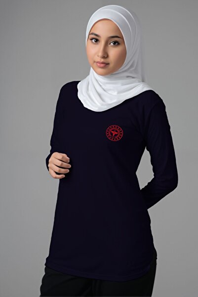 Pratik Medikal Lacivert 112 Acil Sağlık Tesettür Uzun Boy Tişört
