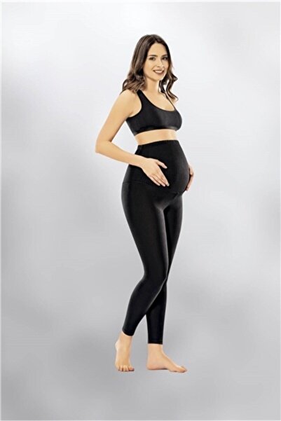 bonbonetti chocolate baby&kids Μαύρο καλσόν εγκυμοσύνης