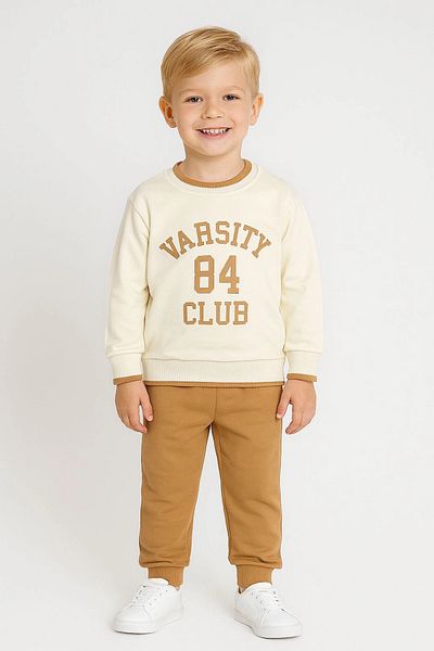 My Hanne Varsity Clup Printed Baby Boy Suit 20101