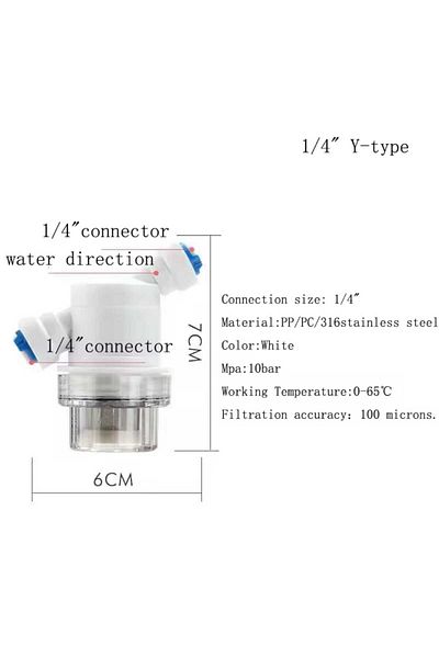 Genaric Water filter to purify water from impurities
