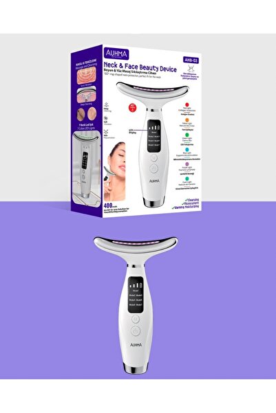 auhma AHB-03 400mAh, 45 Derece Isıtmalı, LCD Göstergeli 7 Modlu, Boyun ve Yüz...