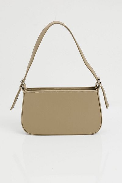 Merterium Women's Flat Baguette Shoulder Bag Çağla 1214