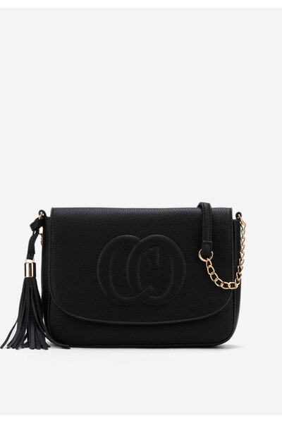 B T Shoes Černá ramenní kabelka Anyssa