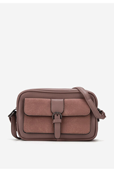 B T Shoes Růžová ramenní kabelka Ineza