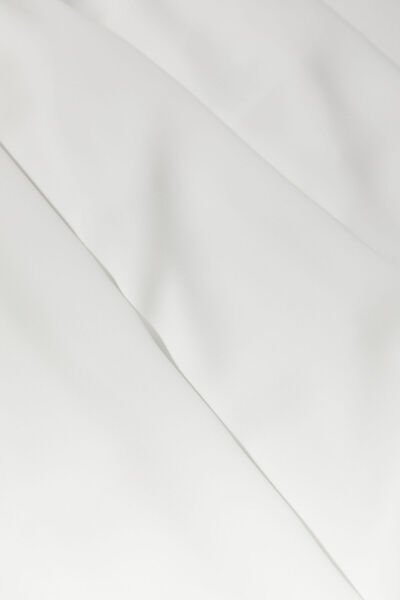 W Collection KIRIK BEYAZ MİDİ ELBİSE