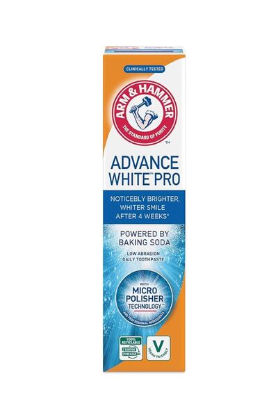 Arm&Hammer Pasta de dinti Advance White Pro, pentru albirea dintilor, 3bucati x 75ml