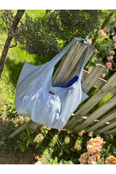 Handmade By MBK PAMUKLU KOT KUMAŞ HEYBE ÇANTA