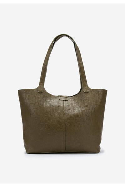 B T Shoes Zelená ramenní kabelka Avisia