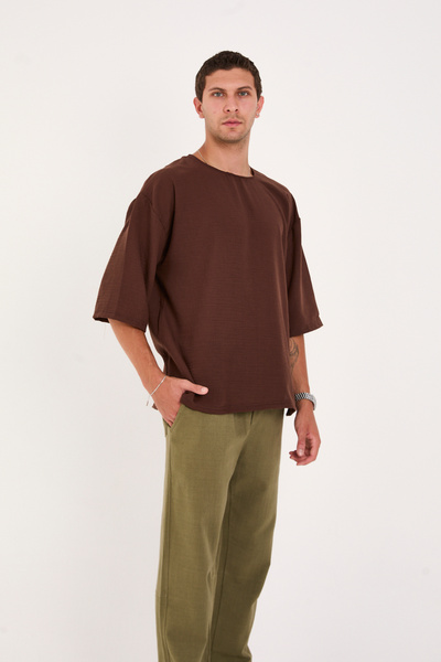 No Way Ανδρικό μπλουζάκι Fakir Sleeve Oversize