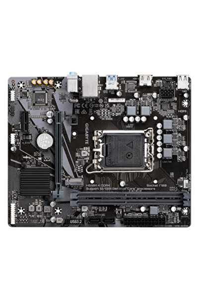 Gigabyte H610m-k DDR4 3200MHz 1xHDMI 1xM.2 USB 3.2 Matx 1700P - al 12-lea / al 13-lea și al 14-lea Compatibil cu procesoare de generație