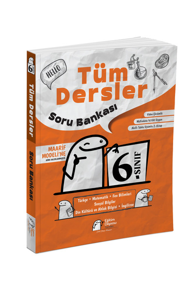Eğitim Deposu Yayınları-Çok Çözen Kazanır 6. Sınıf Tüm Dersler Soru Bankası E...