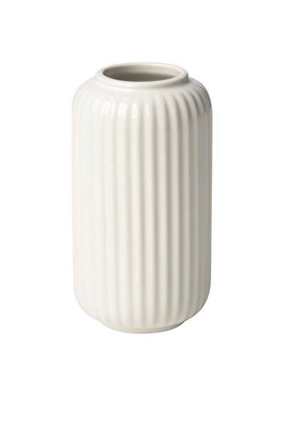 IKEA Stilren Ceramic Vase, White, 12cm