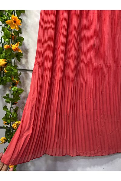 edu collection Frequent Pleated Chiffon Skirt