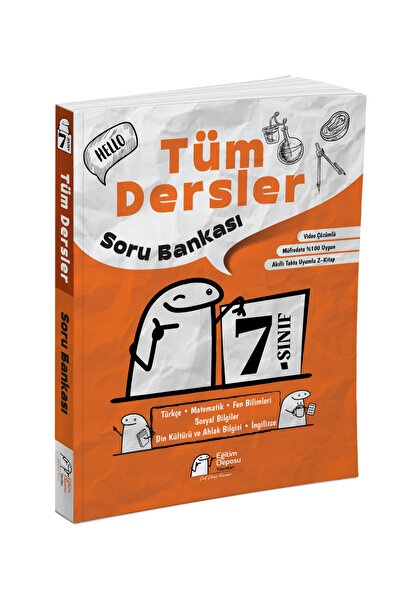 Eğitim Deposu Yayınları-Çok Çözen Kazanır 7. Sınıf Tüm Dersler Soru Bankası E...