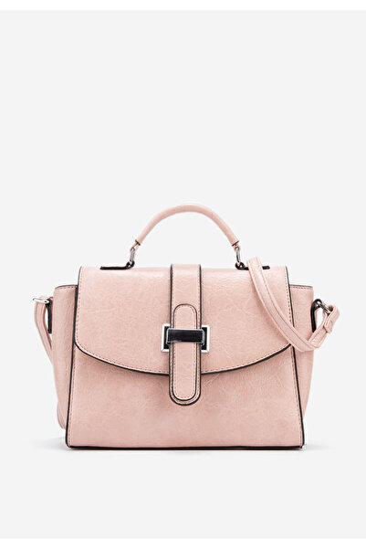 B T Shoes Ružové ramenní kabelka Nelva