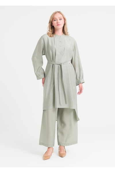 Armağan Asymmetrical Crew Neck Tunic