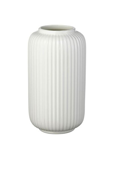 IKEA Κεραμικό βάζο Stilren, λευκό, 22 cm