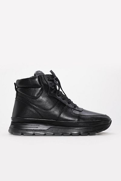 FAST STEP Genuine Leather Fur Men's Classic Boots 214Kma3252