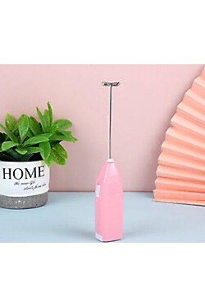 SEYDİ Pembe Stil Elektrikli Süt Köpürtücü Kahve Köpürtücü