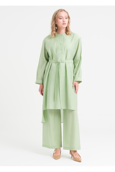 Armağan Asymmetrical Crew Neck Tunic