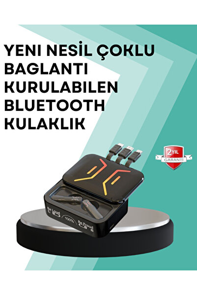 UCUZTEKNO Şarj Kutulu Bluetooth Kulaklık – 2 Saatte Tam Şarj